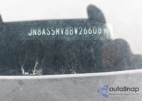 2011 Nissan Rogue Sv z USA, uszkodzony, nr VIN JN8AS5MV8BW266081